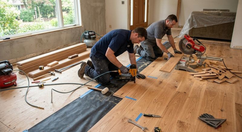 Hardwood Floor Installation in Bartow, FL
