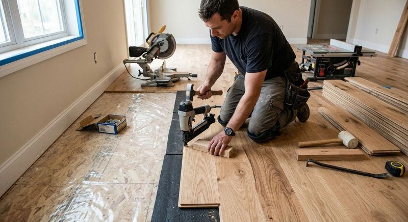 Hardwood Floor Installation in Dundee, FL
