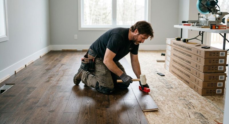 Hardwood Floor Installation in Haines City, FL