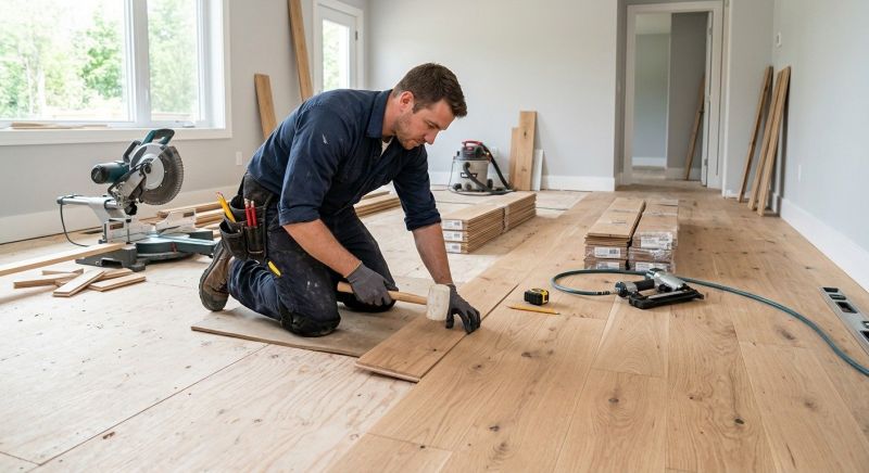 Hardwood Floor Installation in Mulberry, FL