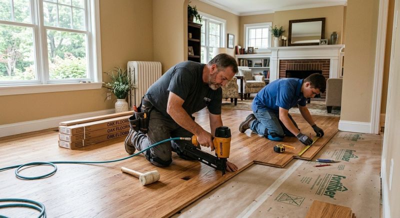 Hardwood Floor Installation in Plant City, FL