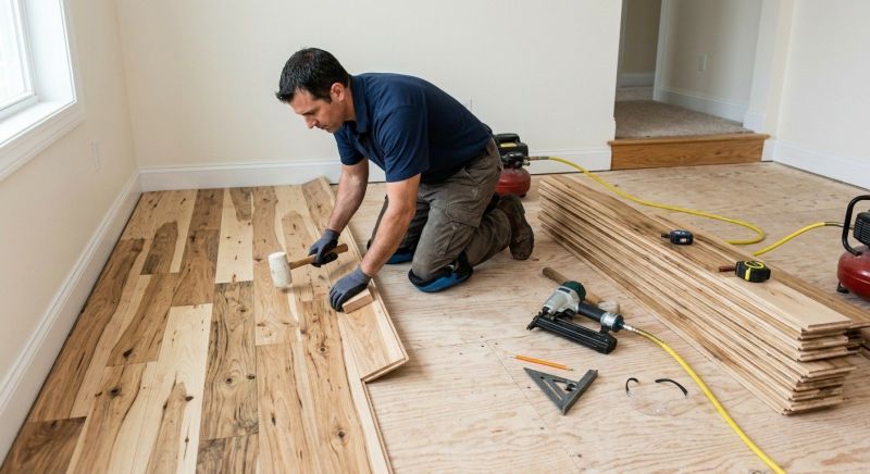 Hickory Floor Installation in Winter Haven, FL