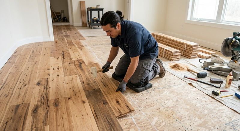 Hickory Floor Installation in Winter Haven, FL