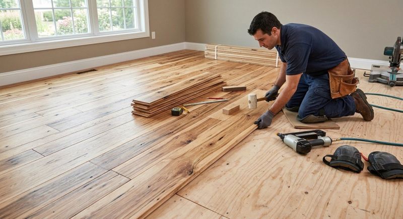 Hickory Floor Installation in Winter Haven, FL