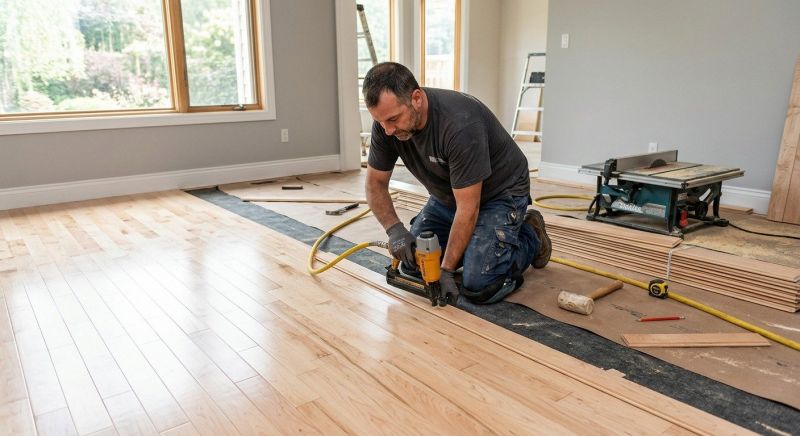 Maple Flooring Installation in Polk County, FL