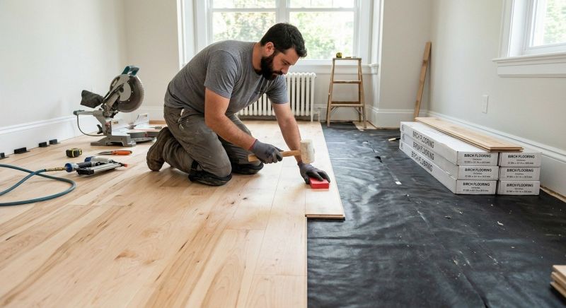 Maple Flooring Installation in Polk County, FL