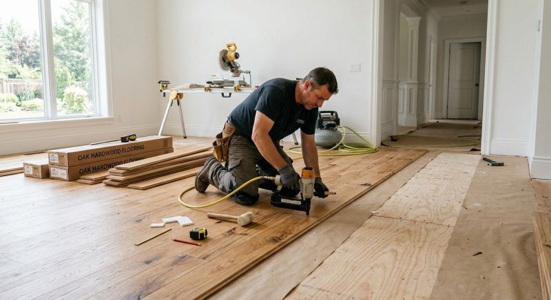 Oak Floor Installation in Dundee, FL