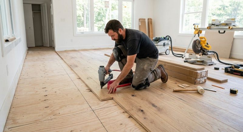 Oak Floor Installation in Kathleen, FL