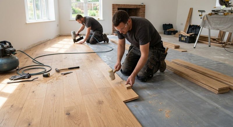 Oak Floor Installation in Kathleen, FL