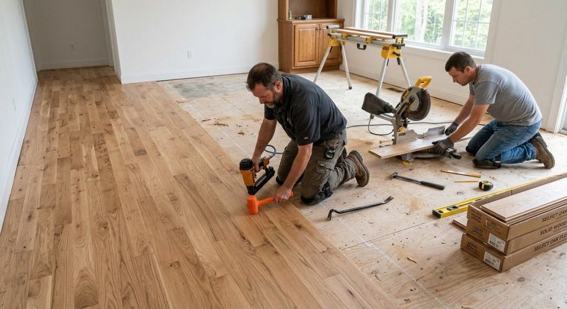 Oak Floor Installation in Mulberry, FL