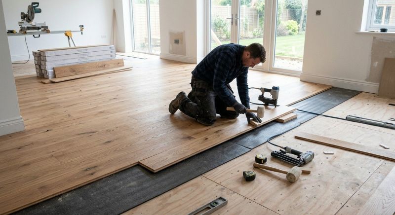 Oak Floor Installation in Mulberry, FL
