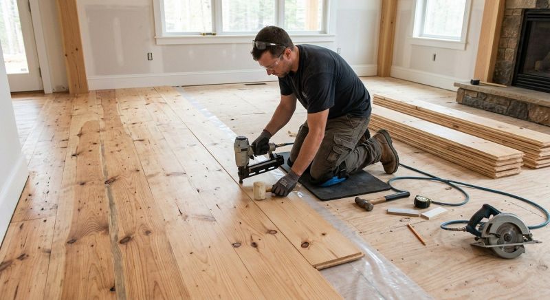 Pine Floor Installation in Winter Haven, FL