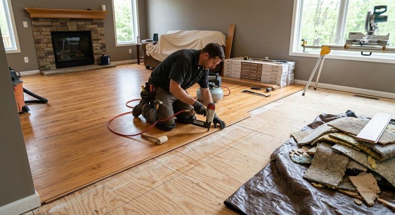 Wood Floor Replacement in Lake Wales, FL
