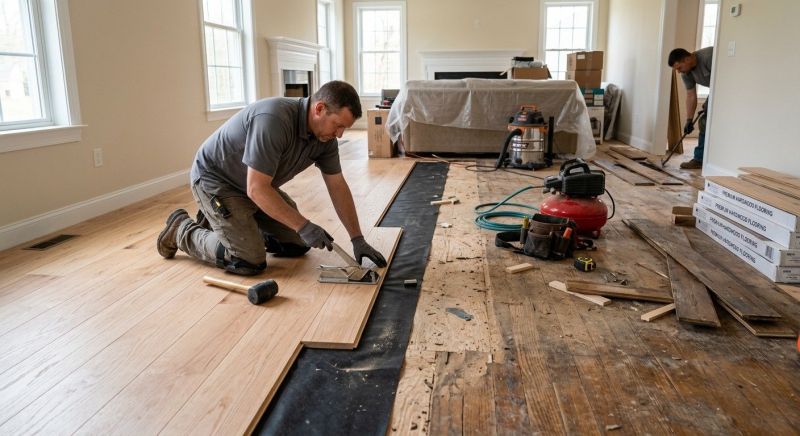Wood Floor Replacement in Lakeland, FL