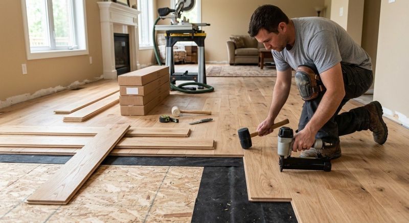 Wood Flooring Installation in Fort Meade, FL